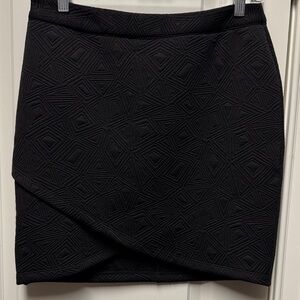 Mossimo Supply Co. Black Geometric Pencil Skirt
